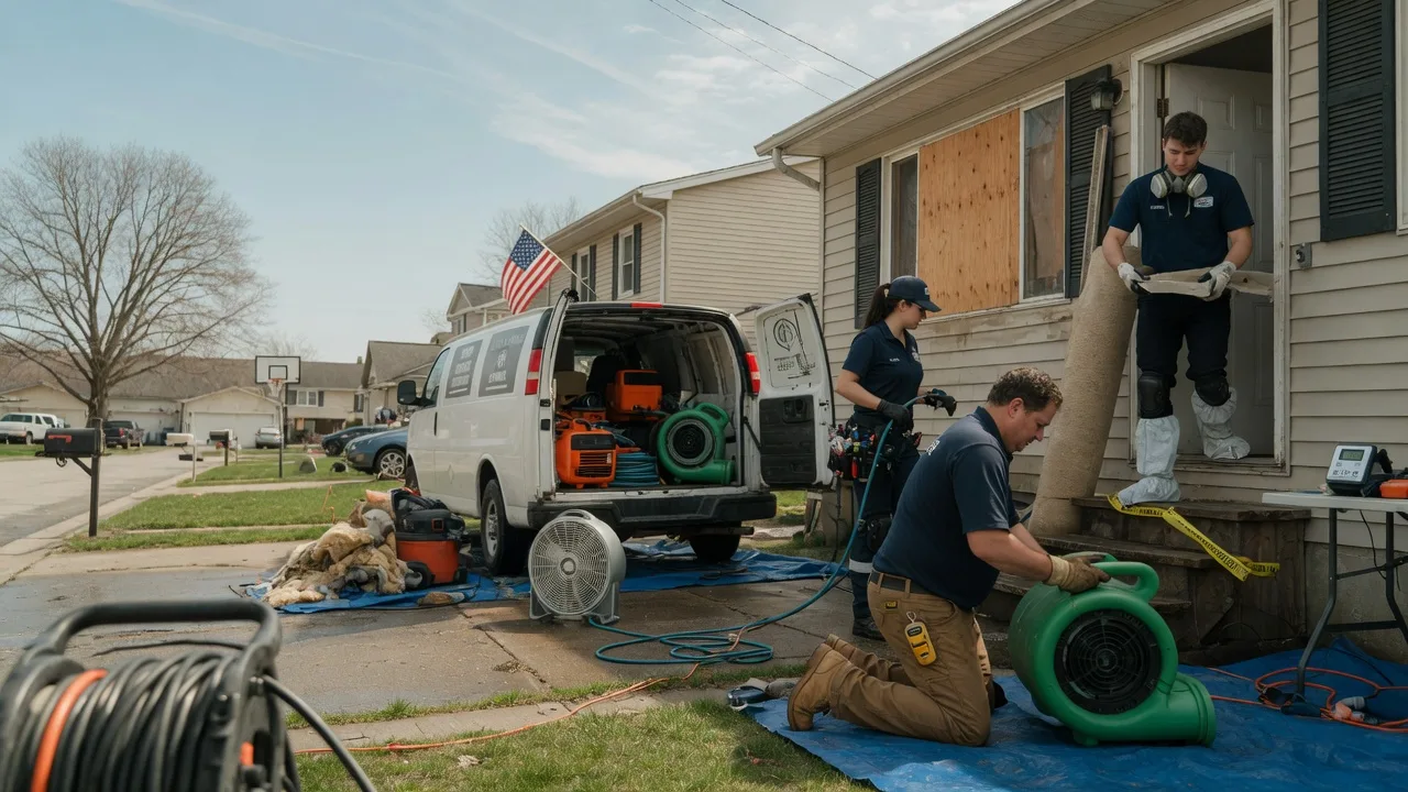 Water Damage Restoration in Derry, PA near me